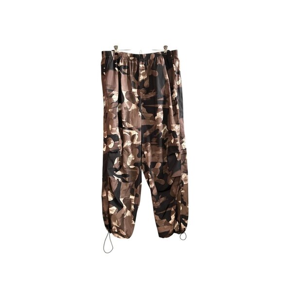 NEW DSG Women's XL Cyber Camo Brown Parachute Pants MSRP $50 - Picture 2 of 7